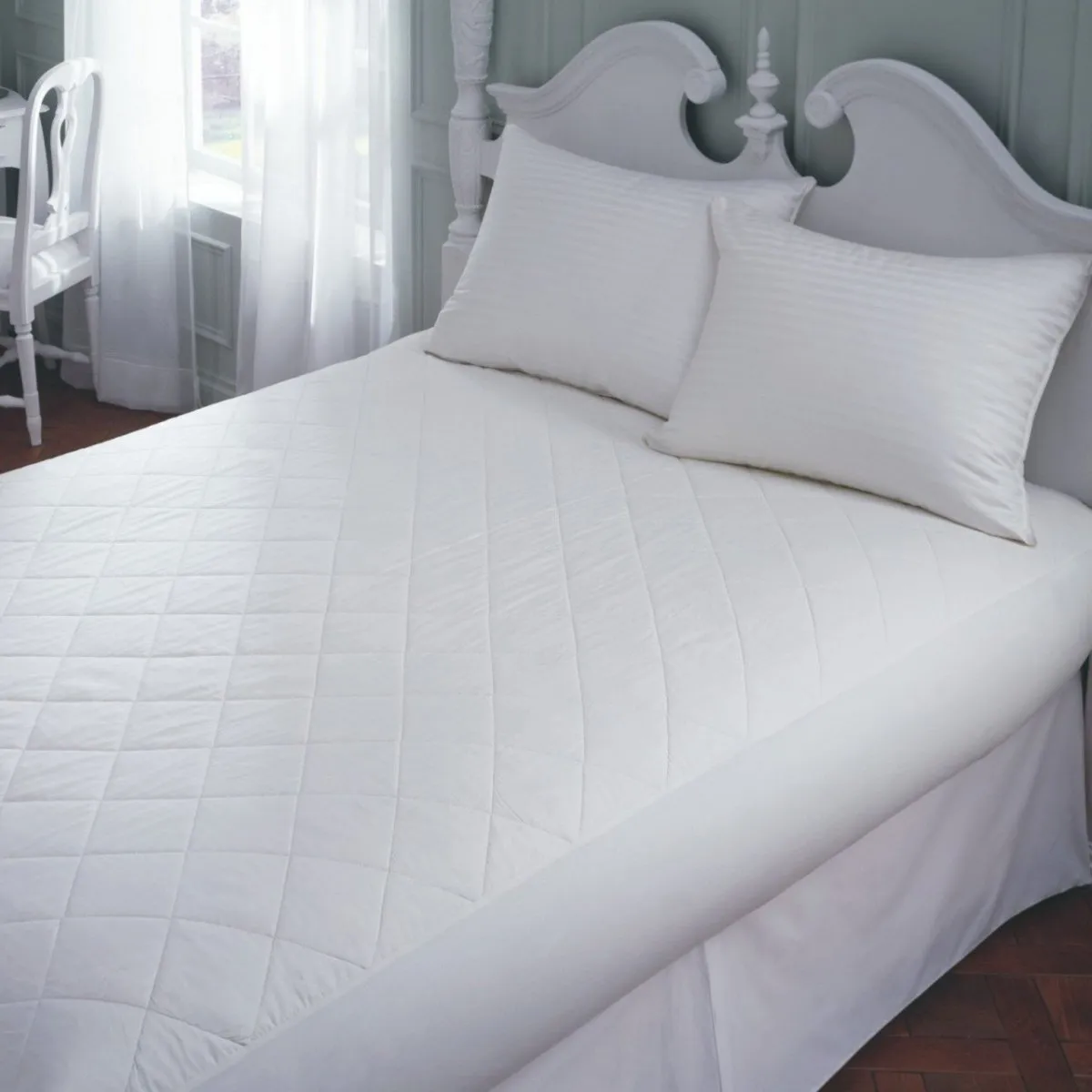 100% Cotton Mattress Pad with 20" Pocket