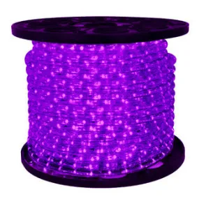 10mm 150' Spool of Purple LED Ropelight