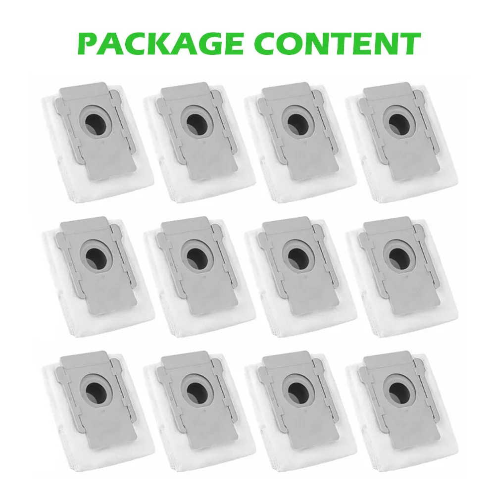 12 Packs Automatic Dirt Disposal Vacuum Bags for Roomba i7, s9