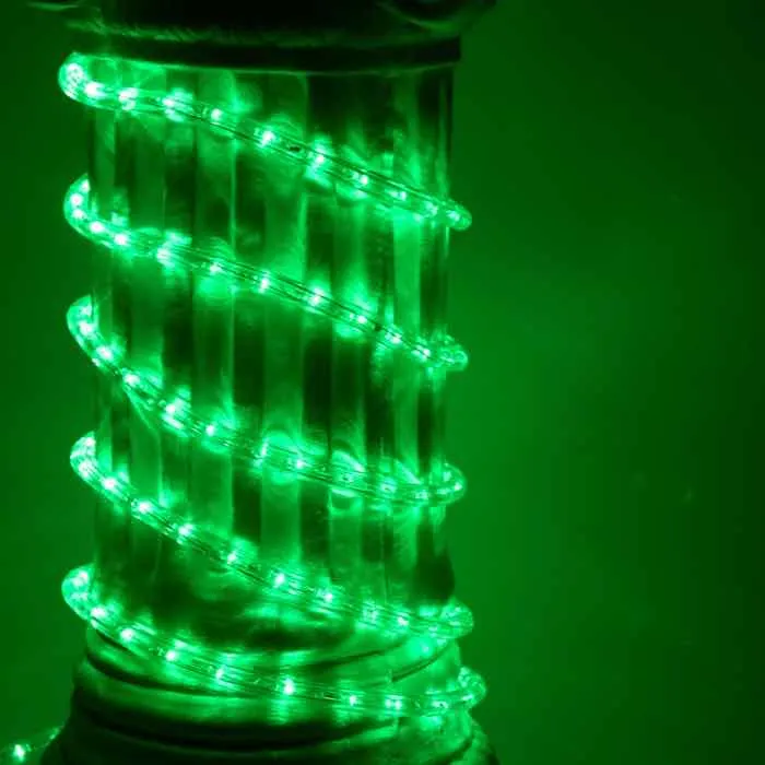 1/2" Green LED Rope Lights