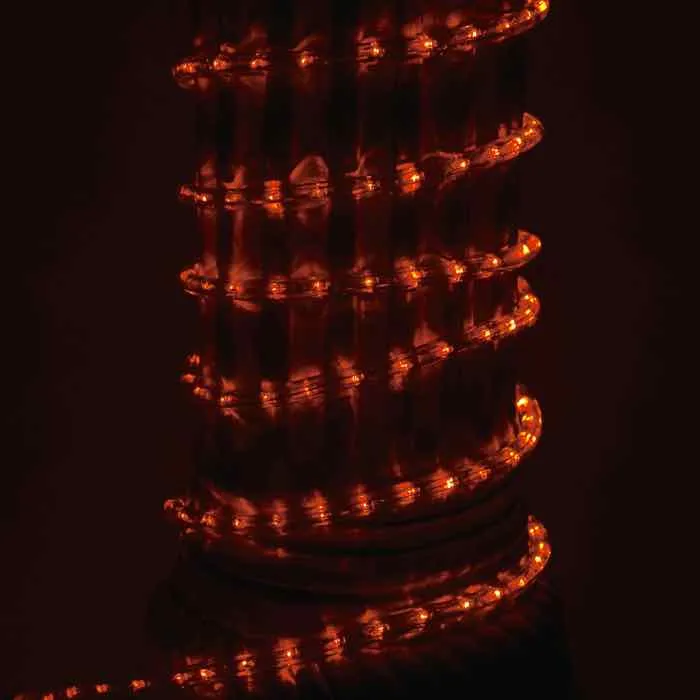 1/2" Orange LED Rope Lights