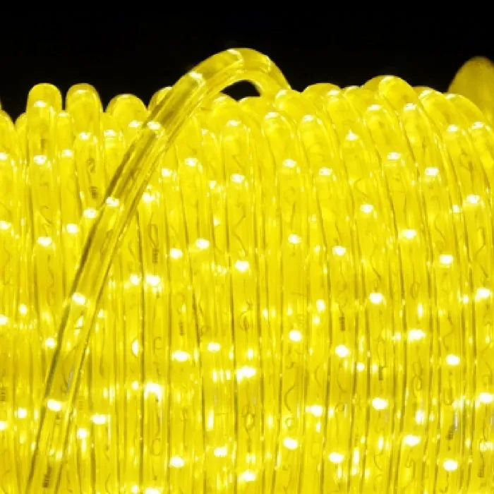 1/2" Yellow LED Rope Lights