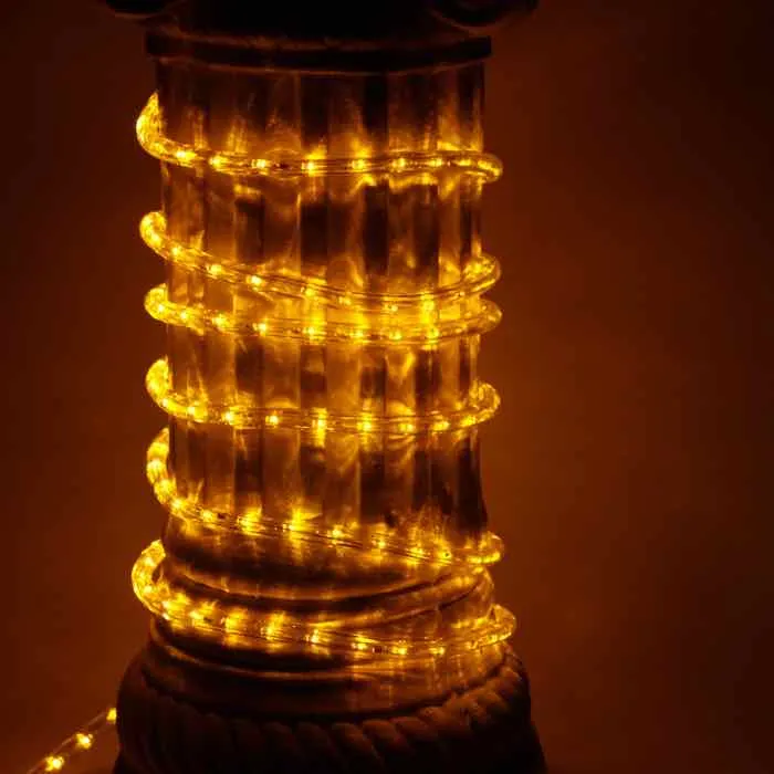 1/2" Yellow LED Rope Lights