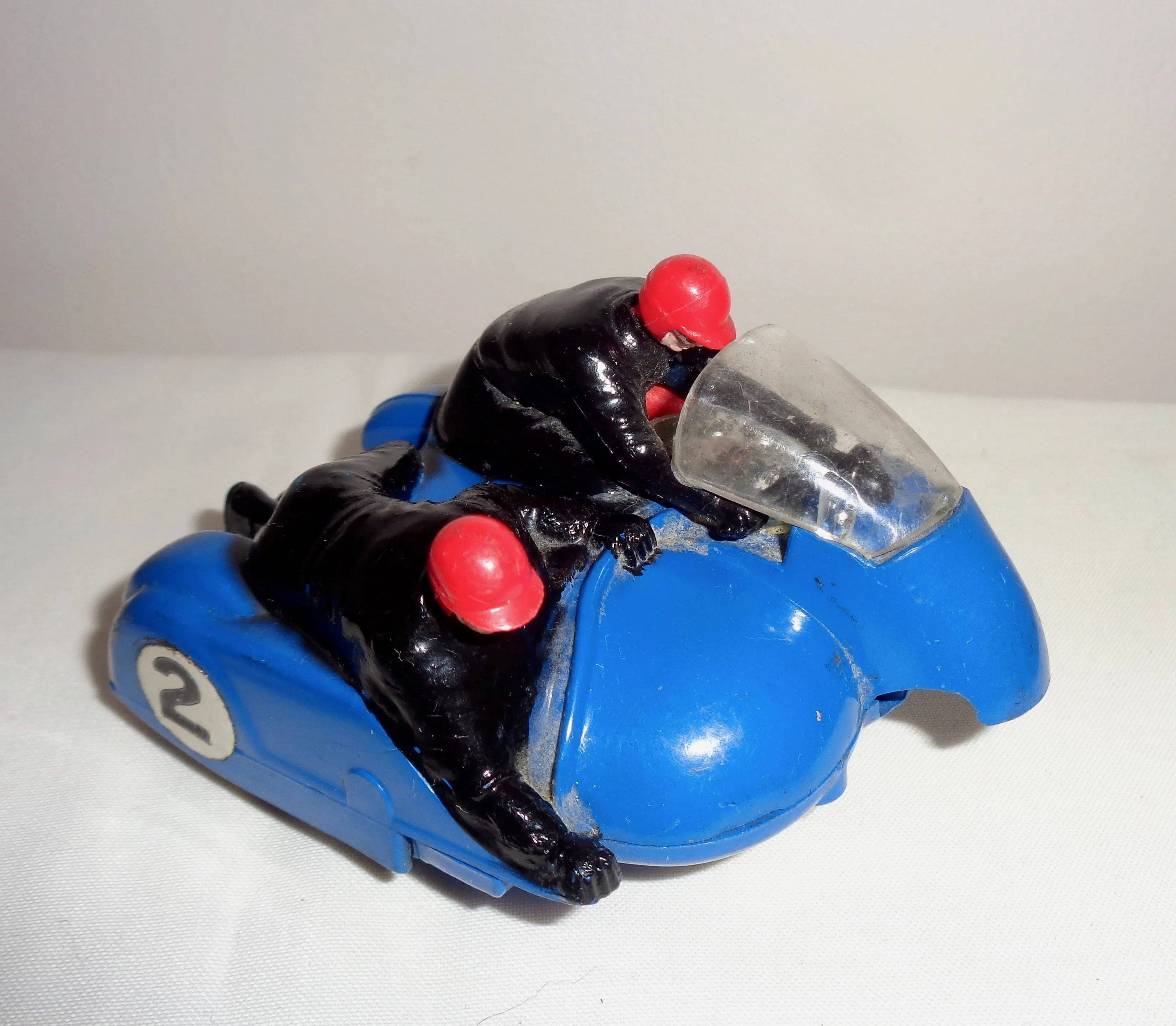 1960s Scalextric B2 Hurricance Slot Motorcycle/Motorbike & Side Car