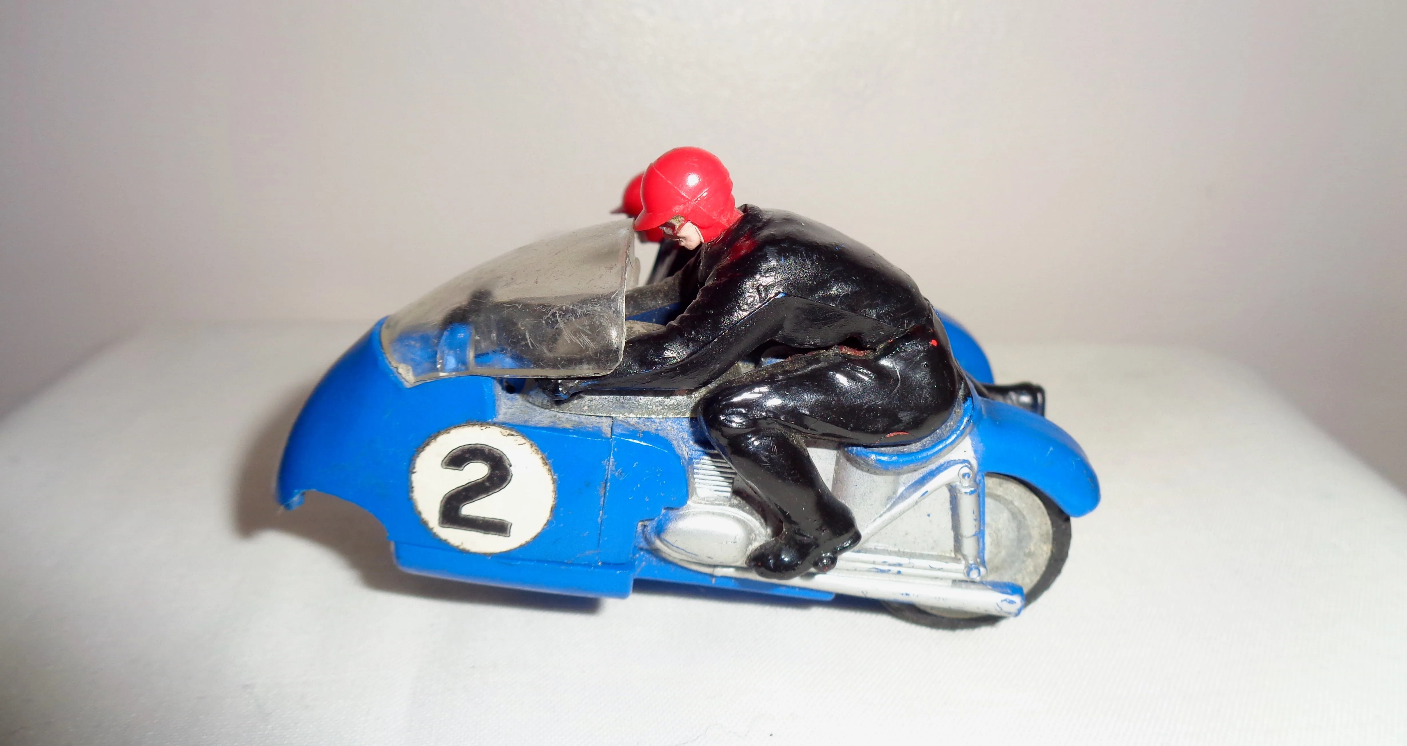 1960s Scalextric B2 Hurricance Slot Motorcycle/Motorbike & Side Car