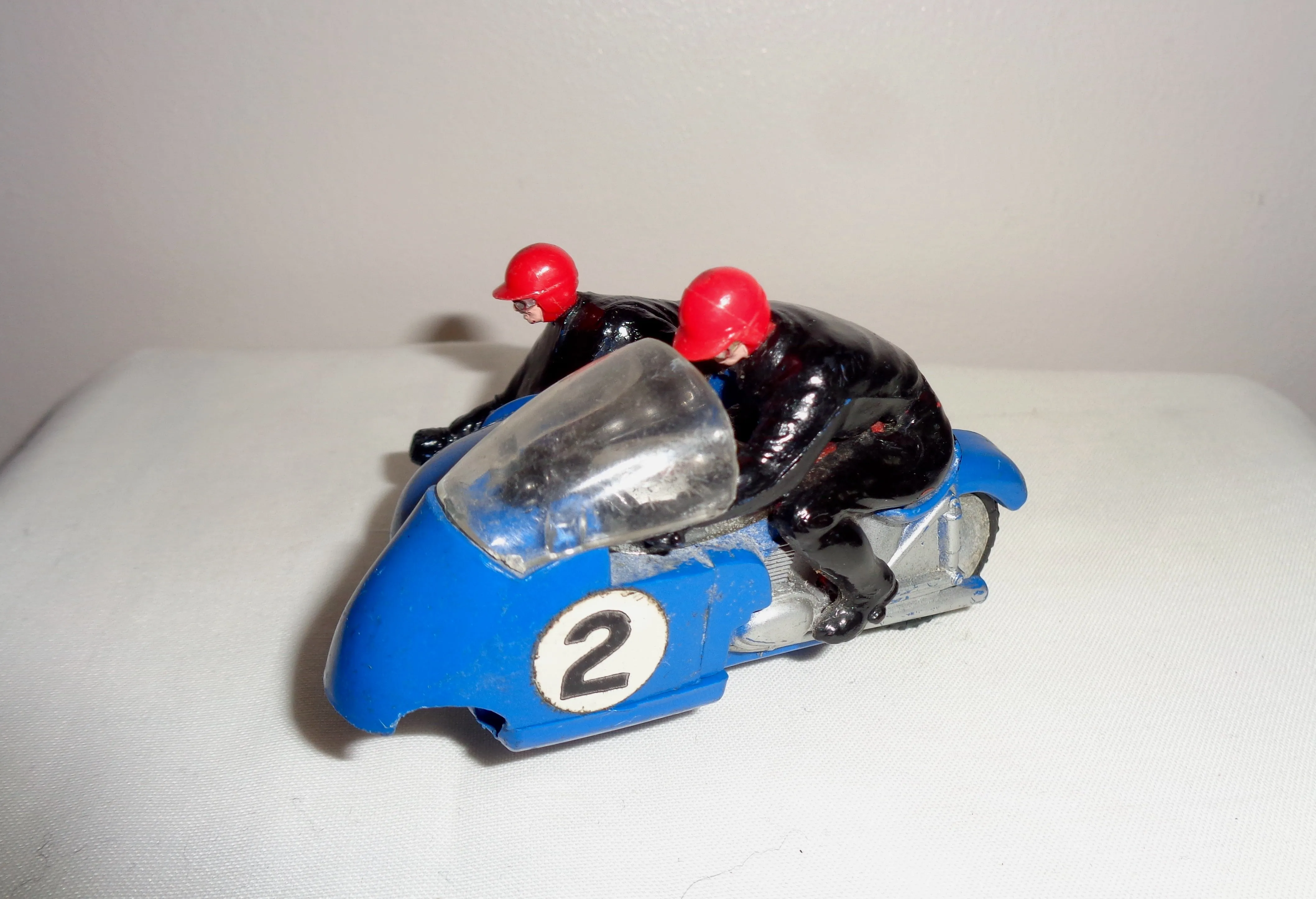 1960s Scalextric B2 Hurricance Slot Motorcycle/Motorbike & Side Car