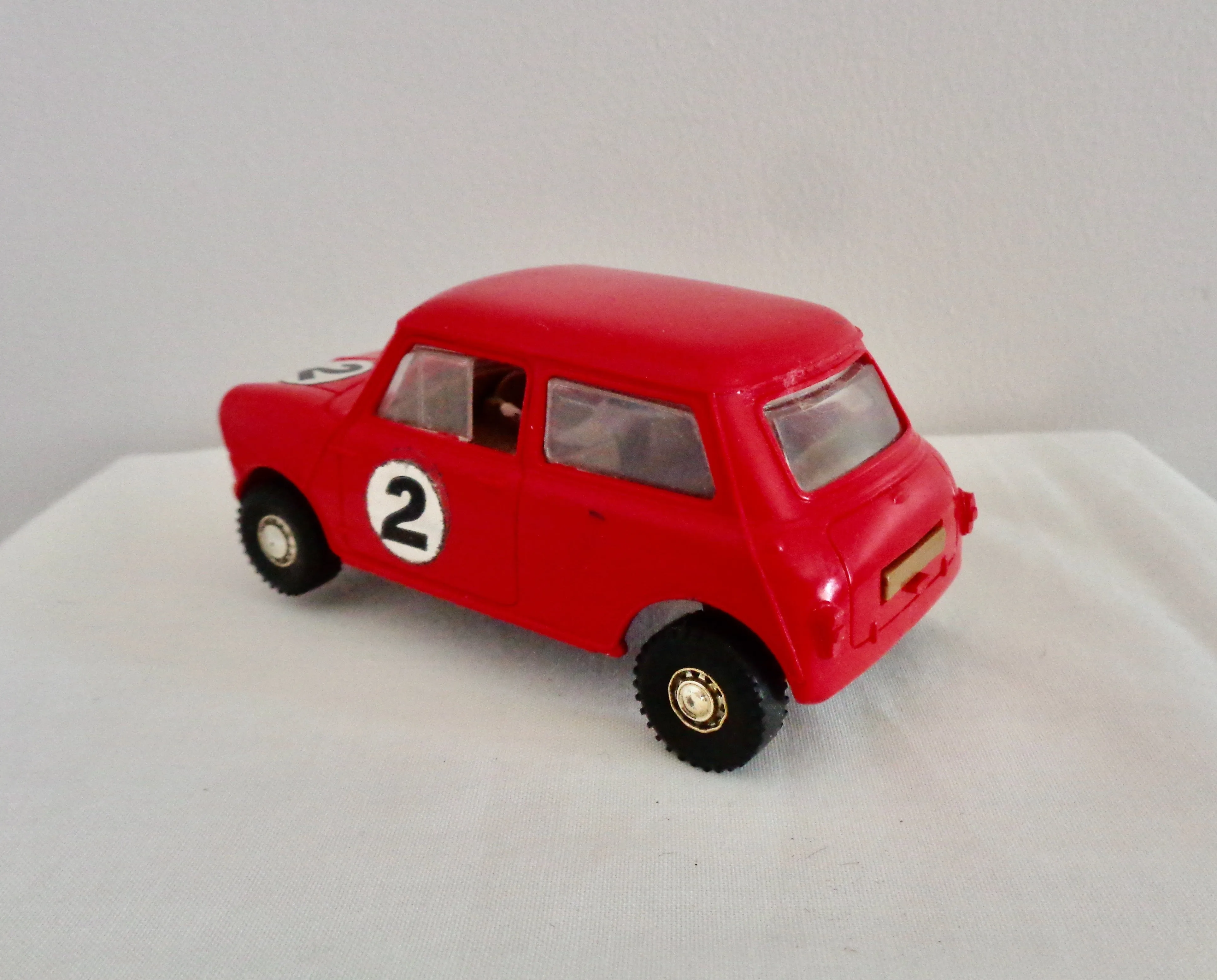 1960s Scalextric C76 Red Austin Cooper FWD