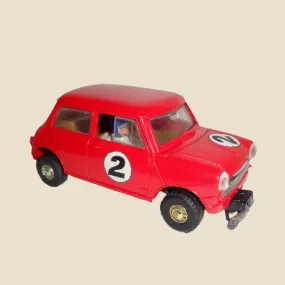 1960s Scalextric C76 Red Austin Cooper FWD