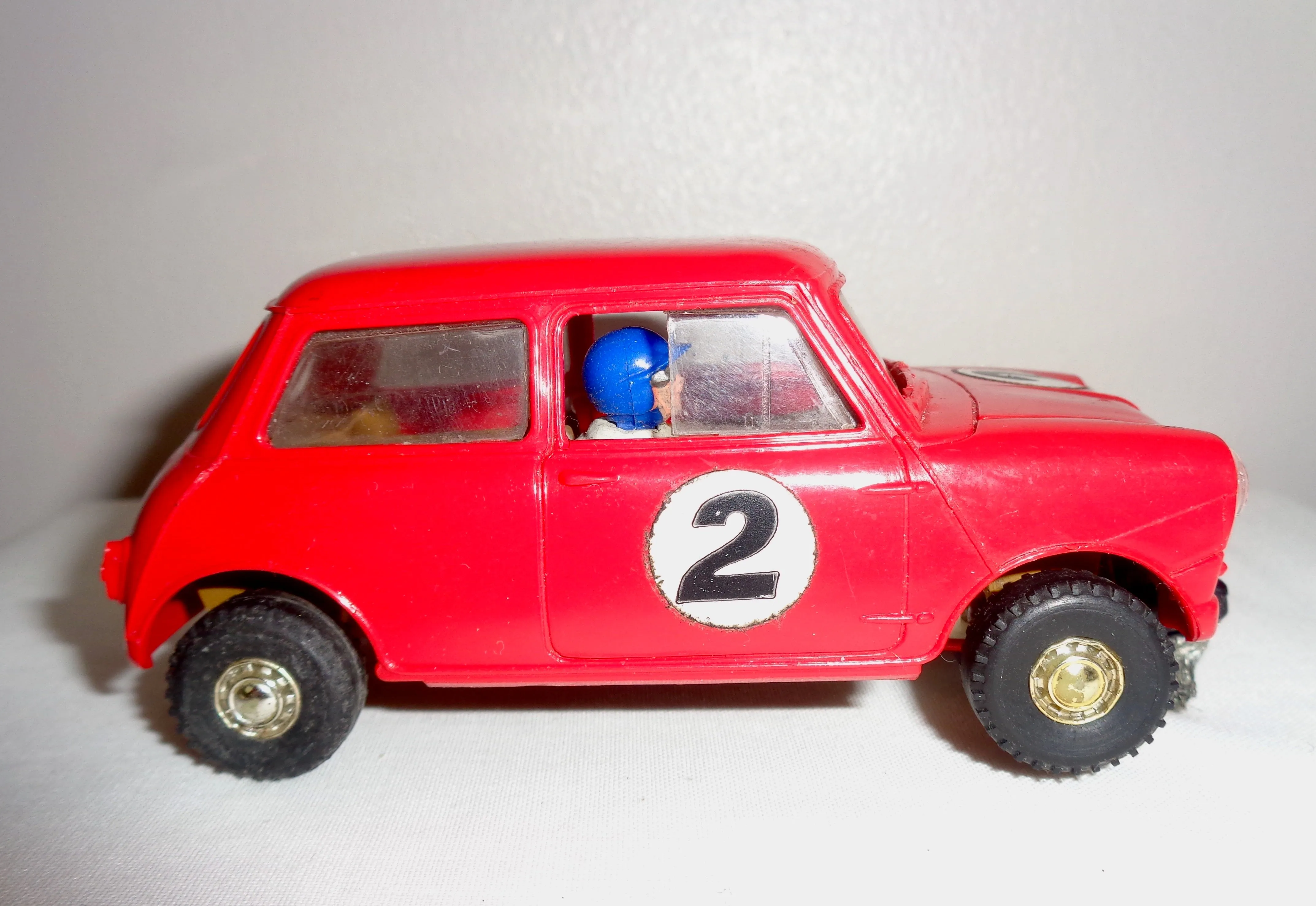 1960s Scalextric C76 Red Austin Cooper FWD