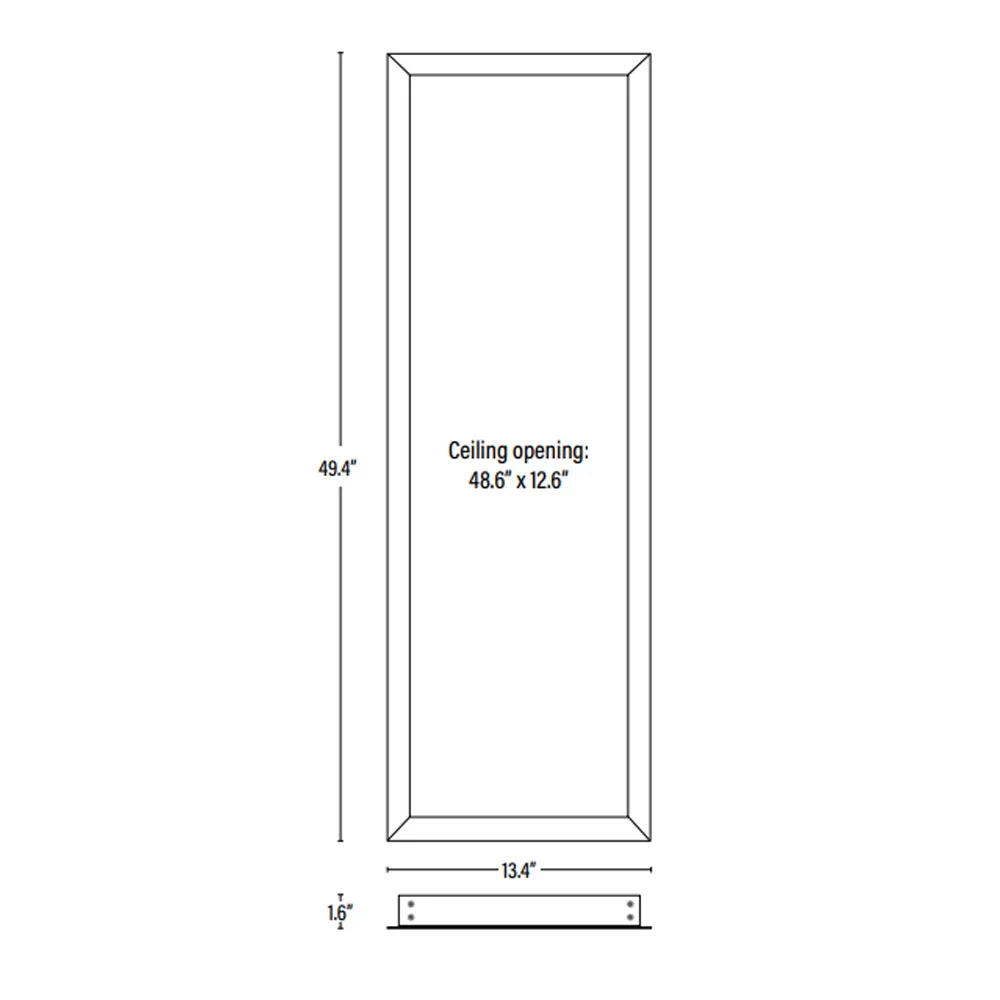 1x4 Flange Kit