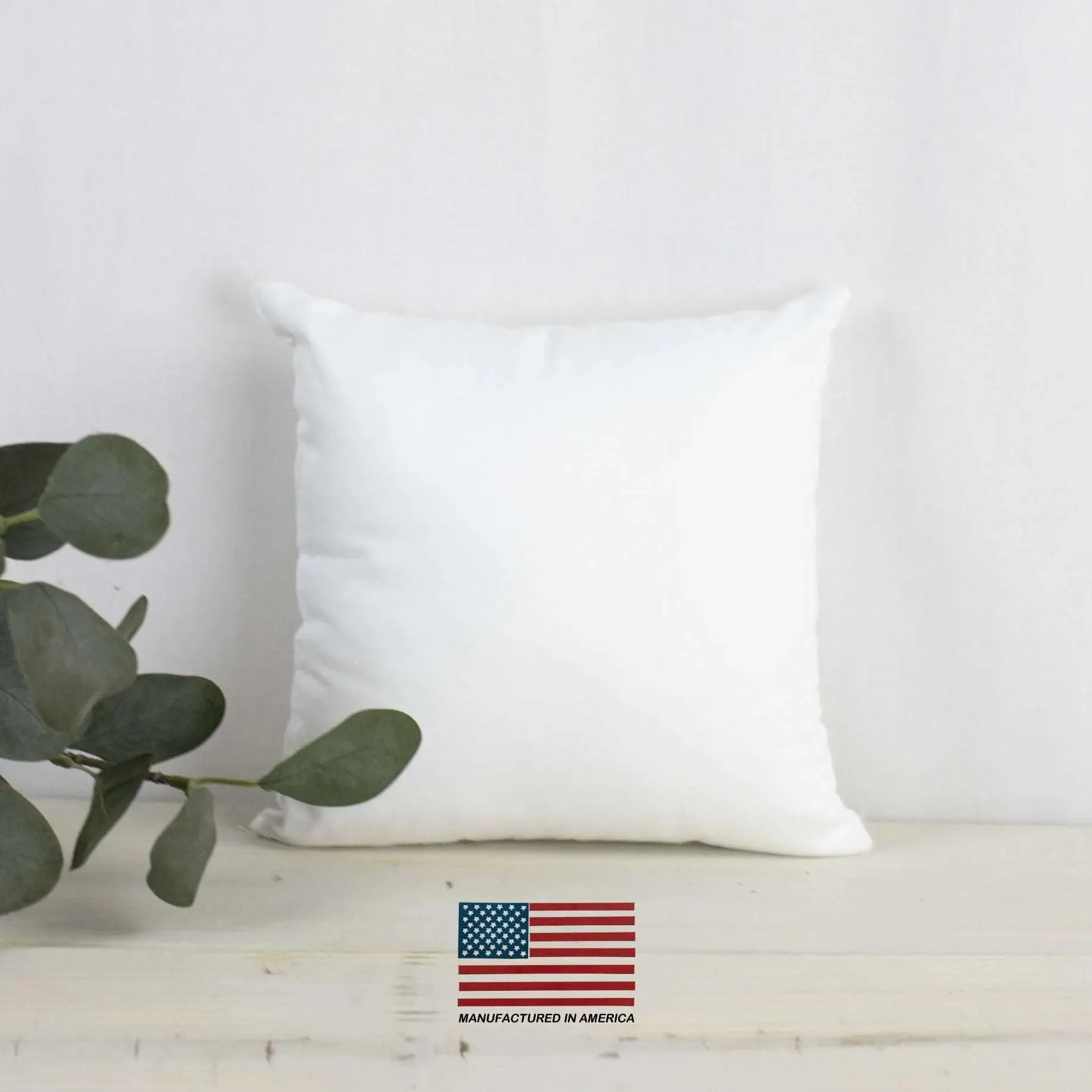 34x34 | Indoor Outdoor Hypoallergenic Polyester Pillow Insert | Quality Insert | Pillow Inners | Throw Pillow Insert | Square Pillow Inserts