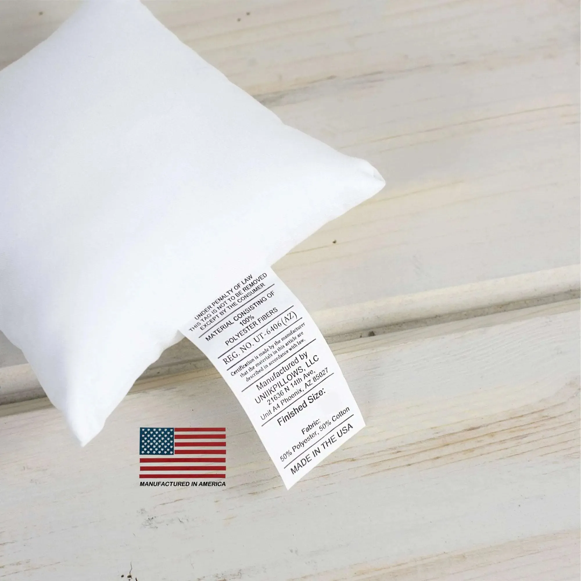 34x34 | Indoor Outdoor Hypoallergenic Polyester Pillow Insert | Quality Insert | Pillow Inners | Throw Pillow Insert | Square Pillow Inserts