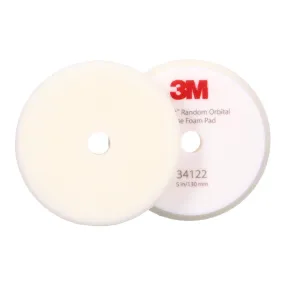 3M 34122 Perfect It Random Orbital Foam Compounding Pads 5"/130mm White x 2 Pack