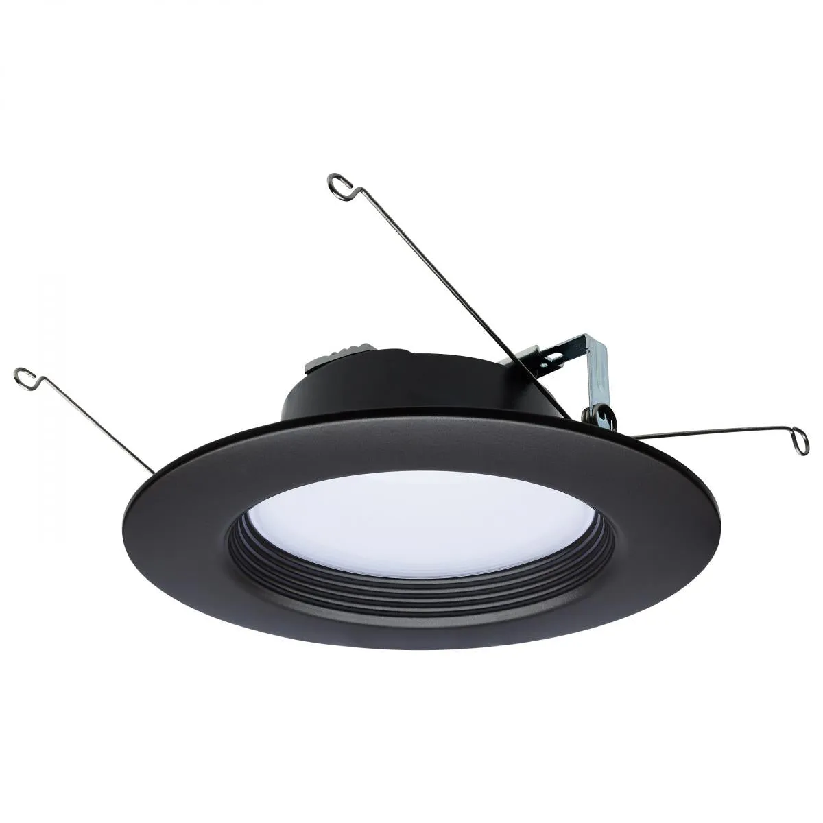 5/6 inch Retrofit LED Can Light, 9 Watts, 800 Lm, Selectable 2700K to 5000K, Bronze Baffle Trim