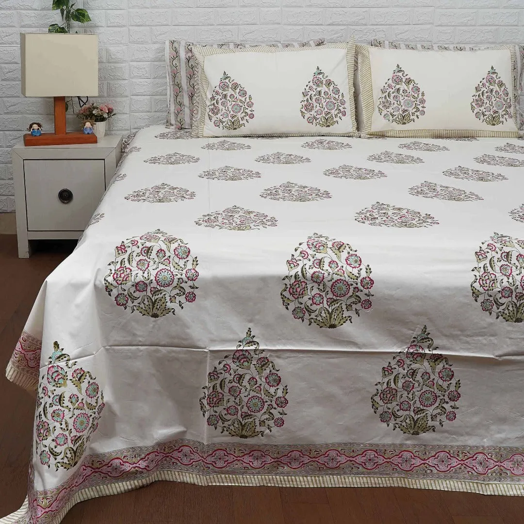 600TC Block Print Sheet Set - Chaadar