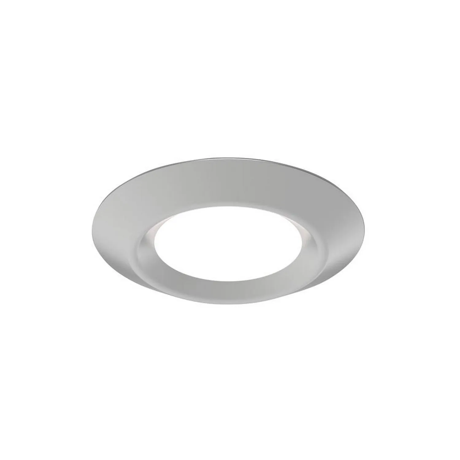 6" Traverse Lyte Round T24 3000K 90CRI Satin Nickel in Satin Nickel