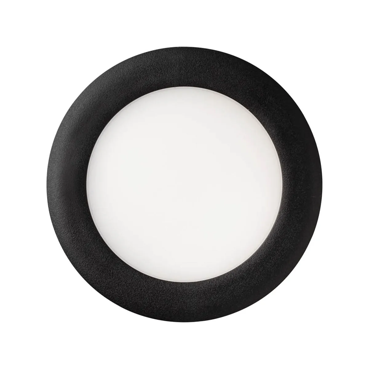 6" Wafer Ultra-Thin LED Recessed Light, 13 Watts, 1000 Lumens, Selectable CCT, Black Finish