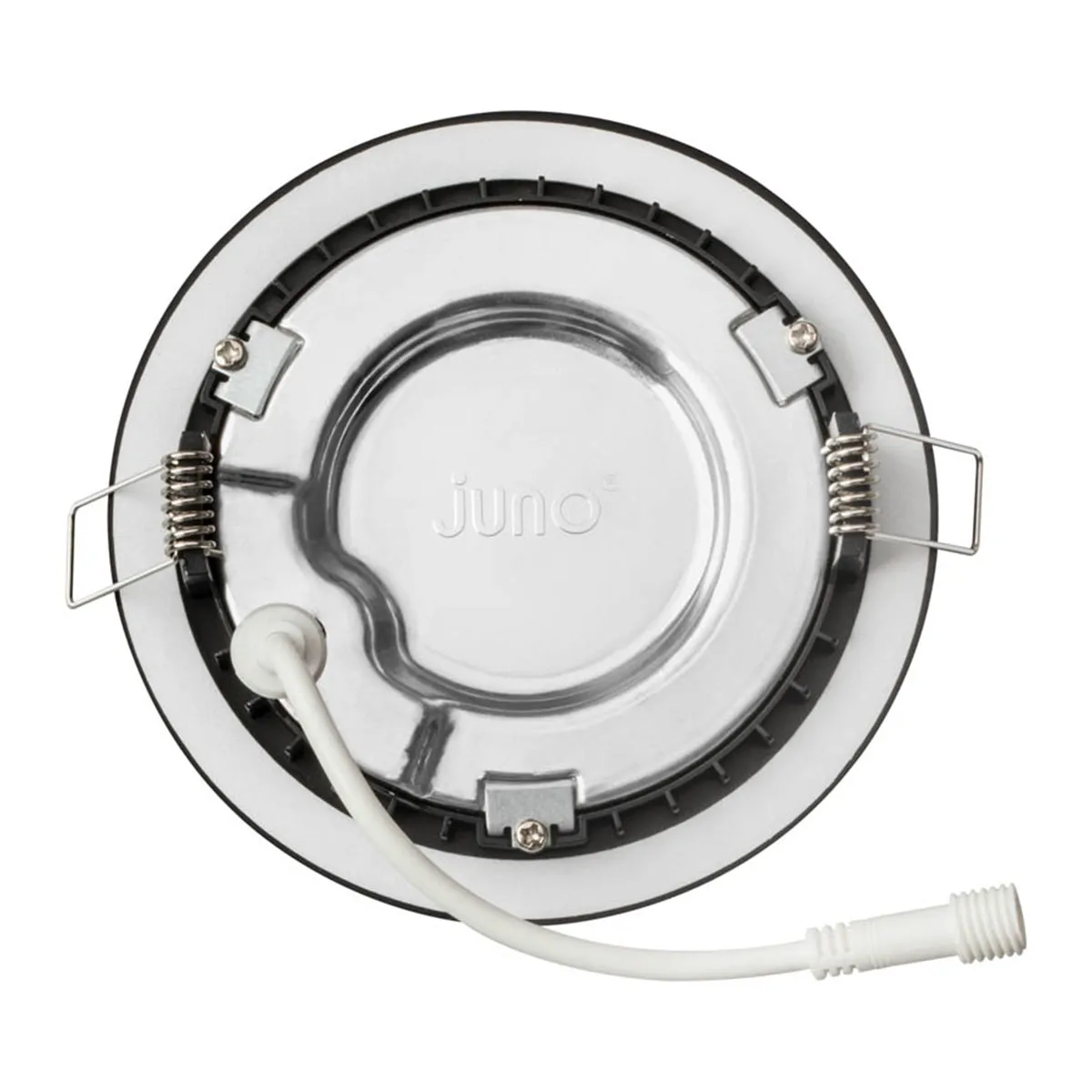 6" Wafer Ultra-Thin LED Recessed Light, 13 Watts, 1000 Lumens, Selectable CCT, Black Finish