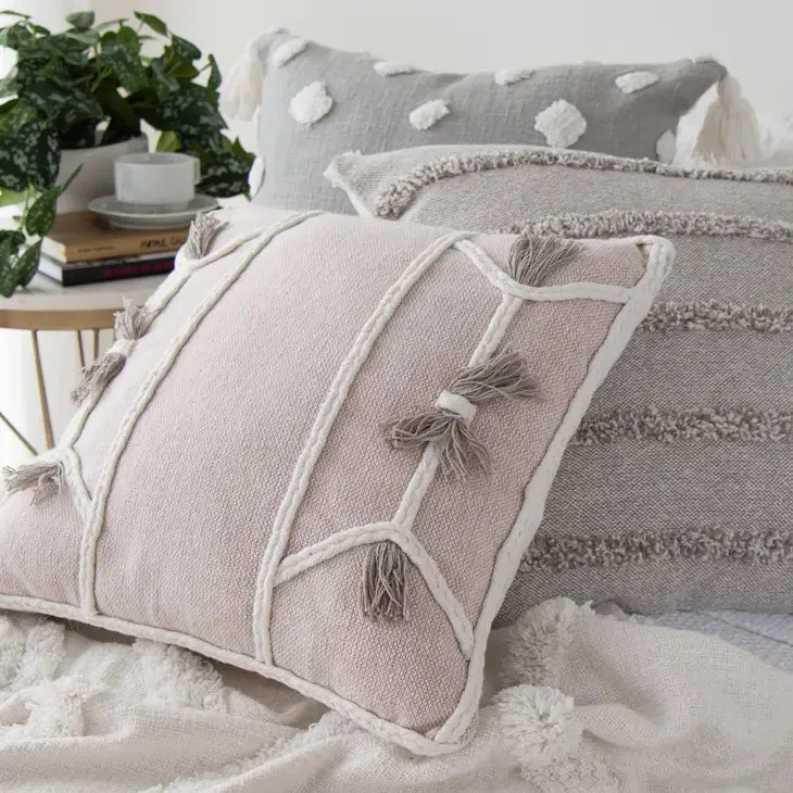 Addilyn Boho Pillow Rose