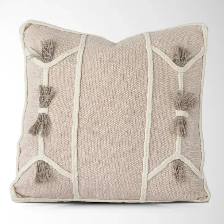 Addilyn Boho Pillow Rose