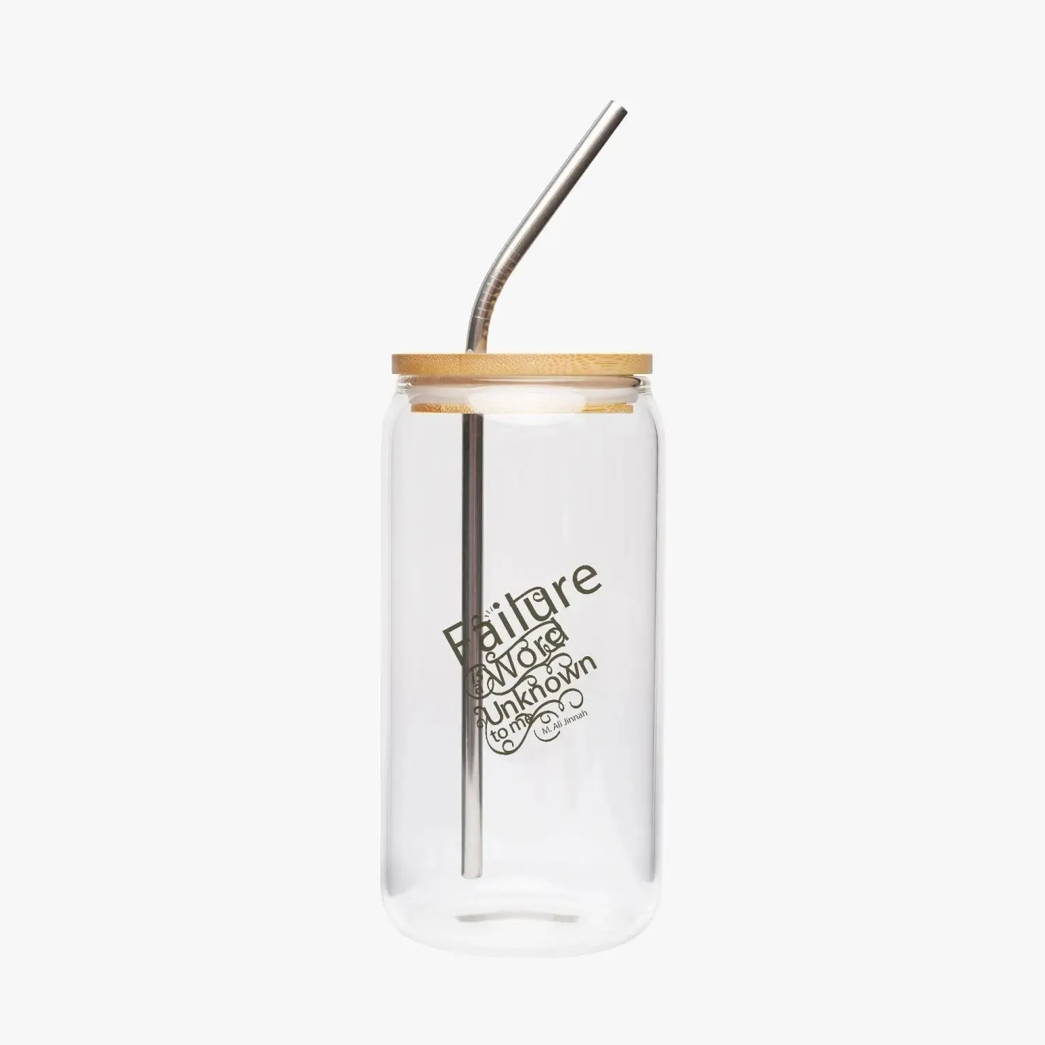 AI Drinking Glasses with Bamboo Lids