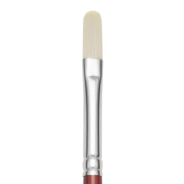 American Journey NewBristle Synthetic Brush - Filbert, Size 8