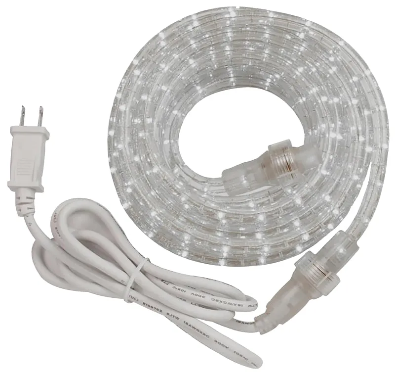 AmerTac LROPE24W Rope Light, 120 VAC, 2 W, 288-Lamp, LED Lamp, Daylight Light, 280 Lumens Lumens, 4500 K Color Temp :CD: QUANTITY: 1