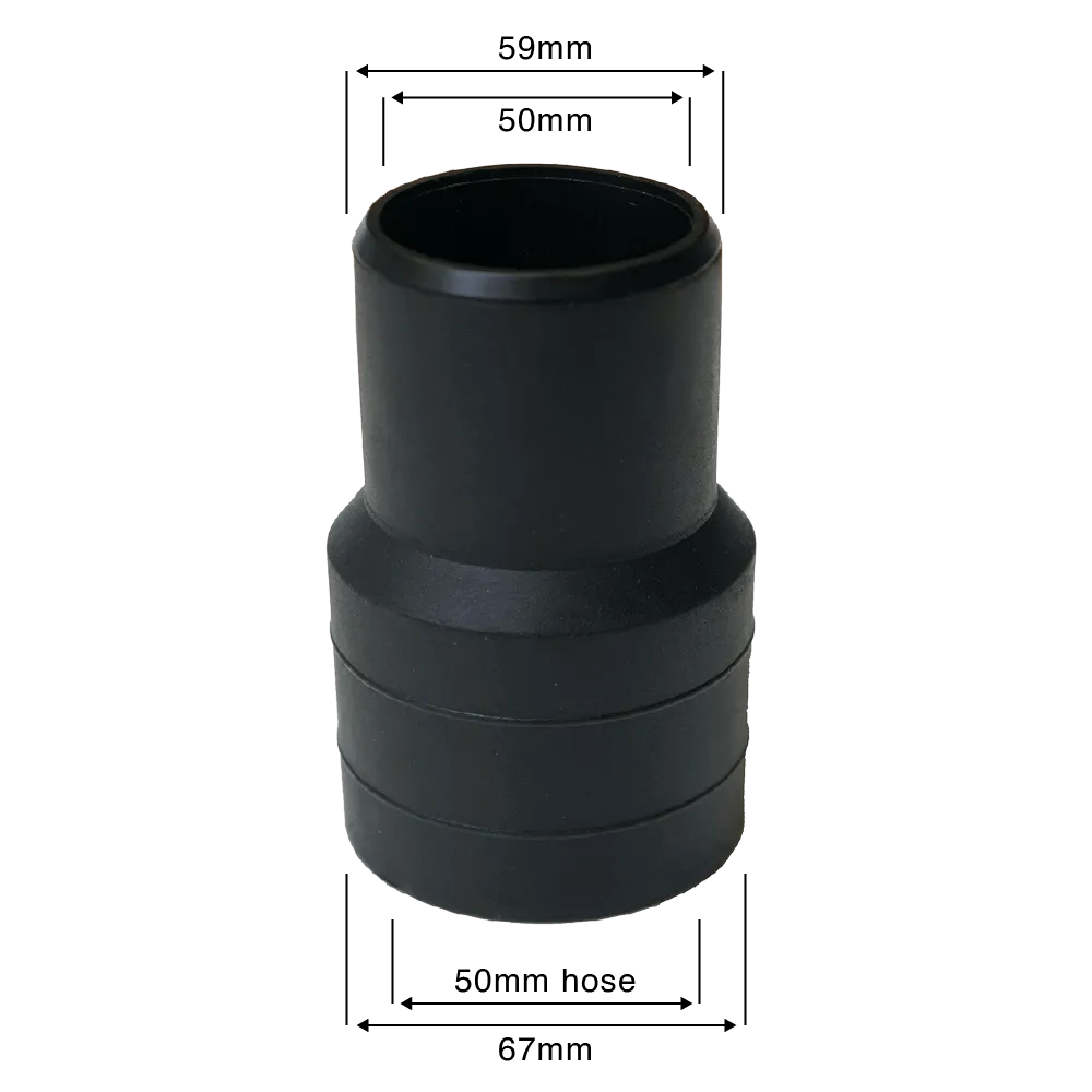 Antistatic Rubber End Cuff 50mm for standard hose