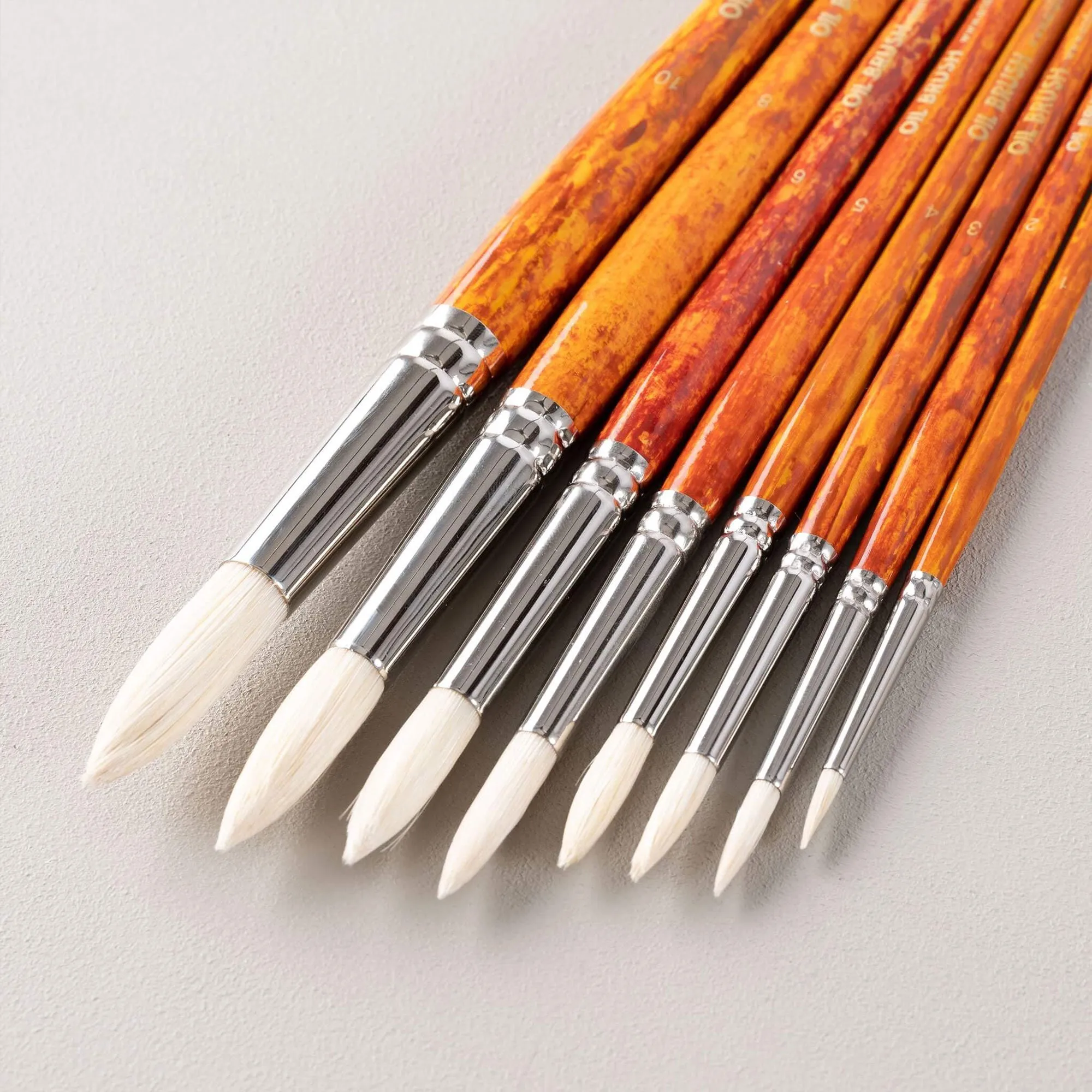 ARTdiscount Bristle Brushes - Round