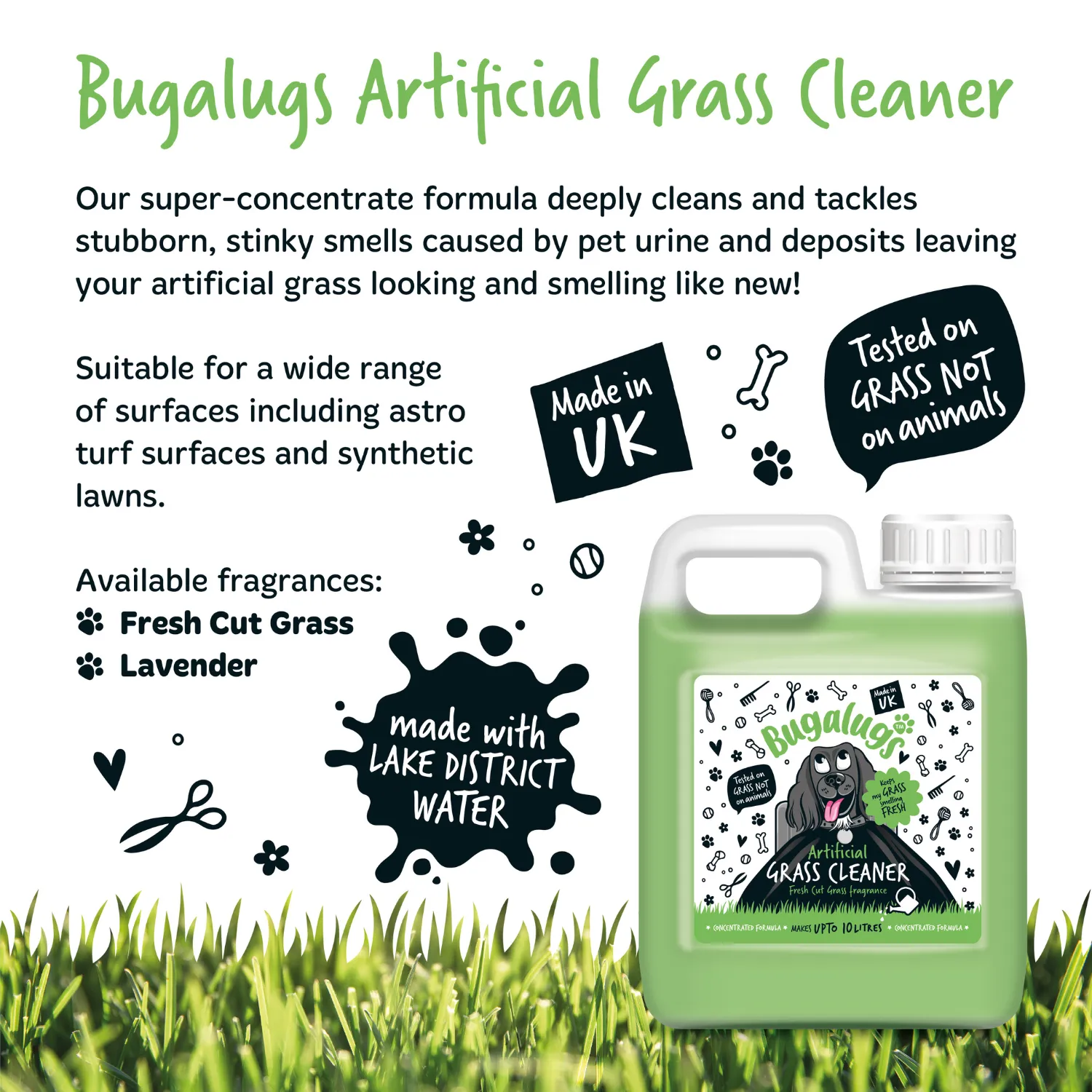 Artificial Grass Cleaner in Fresh Cut Grass Fragrance