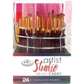 Artist Studio Brush Caddy 24pc