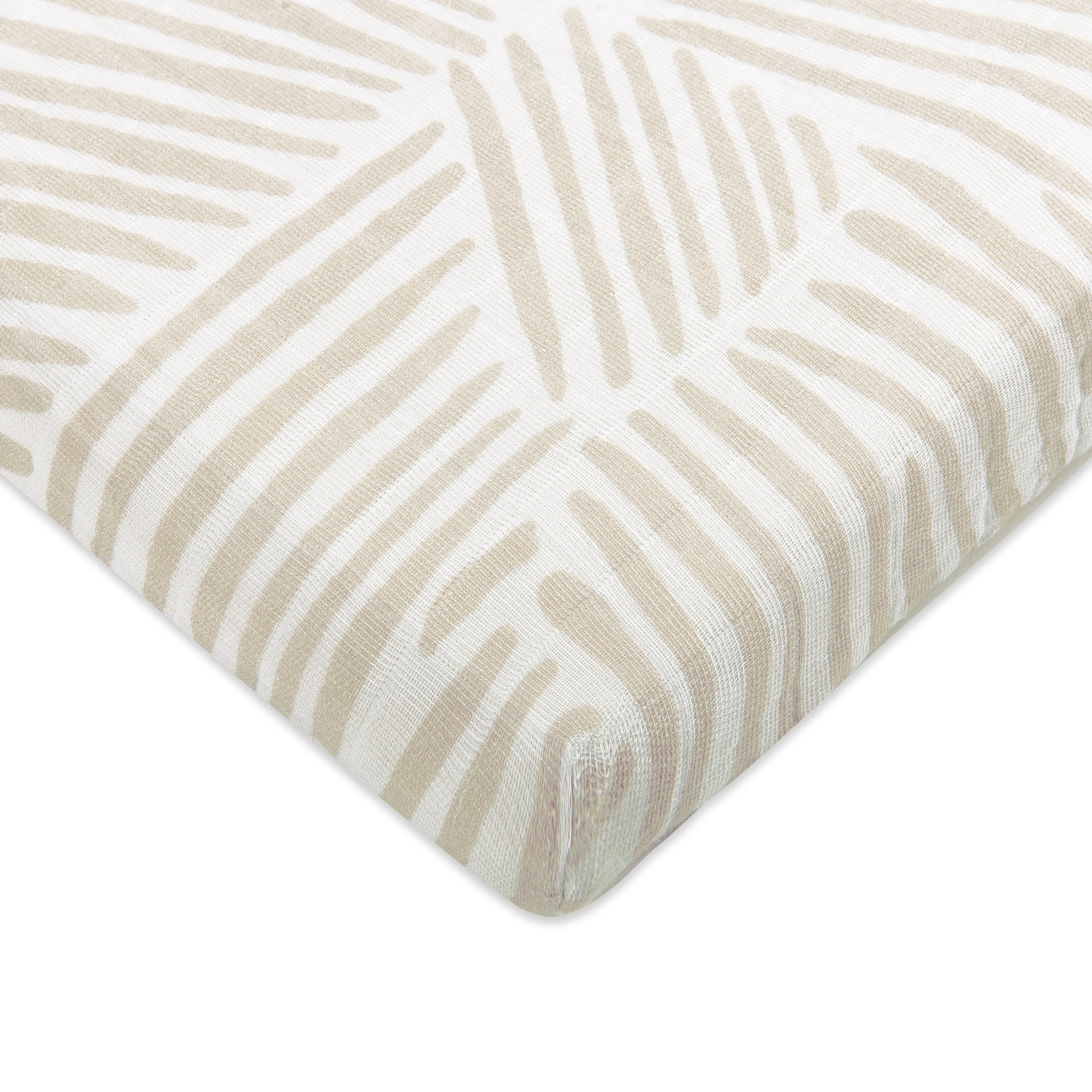 Babyletto All-Stages Midi Crib Sheet in GOTS Certified Organic Muslin Cotton