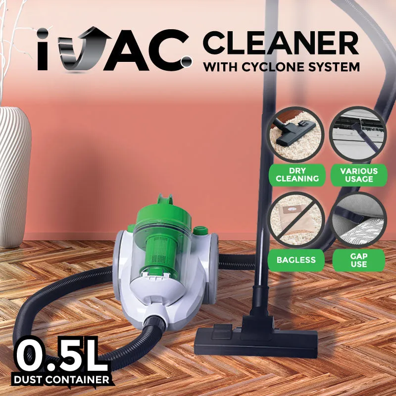 Bagless Vacuum Cleaner, Cyclone Vacuum Cleaner with HEPA Filter 1400 Watts (PPV1400)