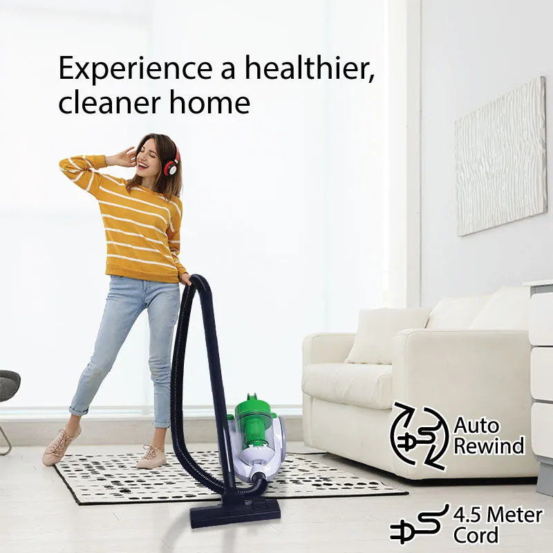 Bagless Vacuum Cleaner, Cyclone Vacuum Cleaner with HEPA Filter 1400 Watts (PPV1400)