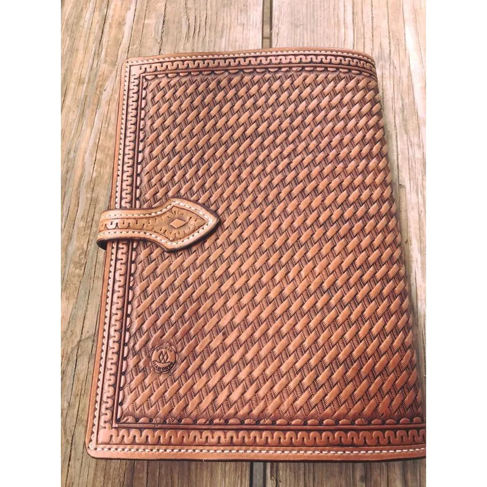 Basketweave Custom Padfolio