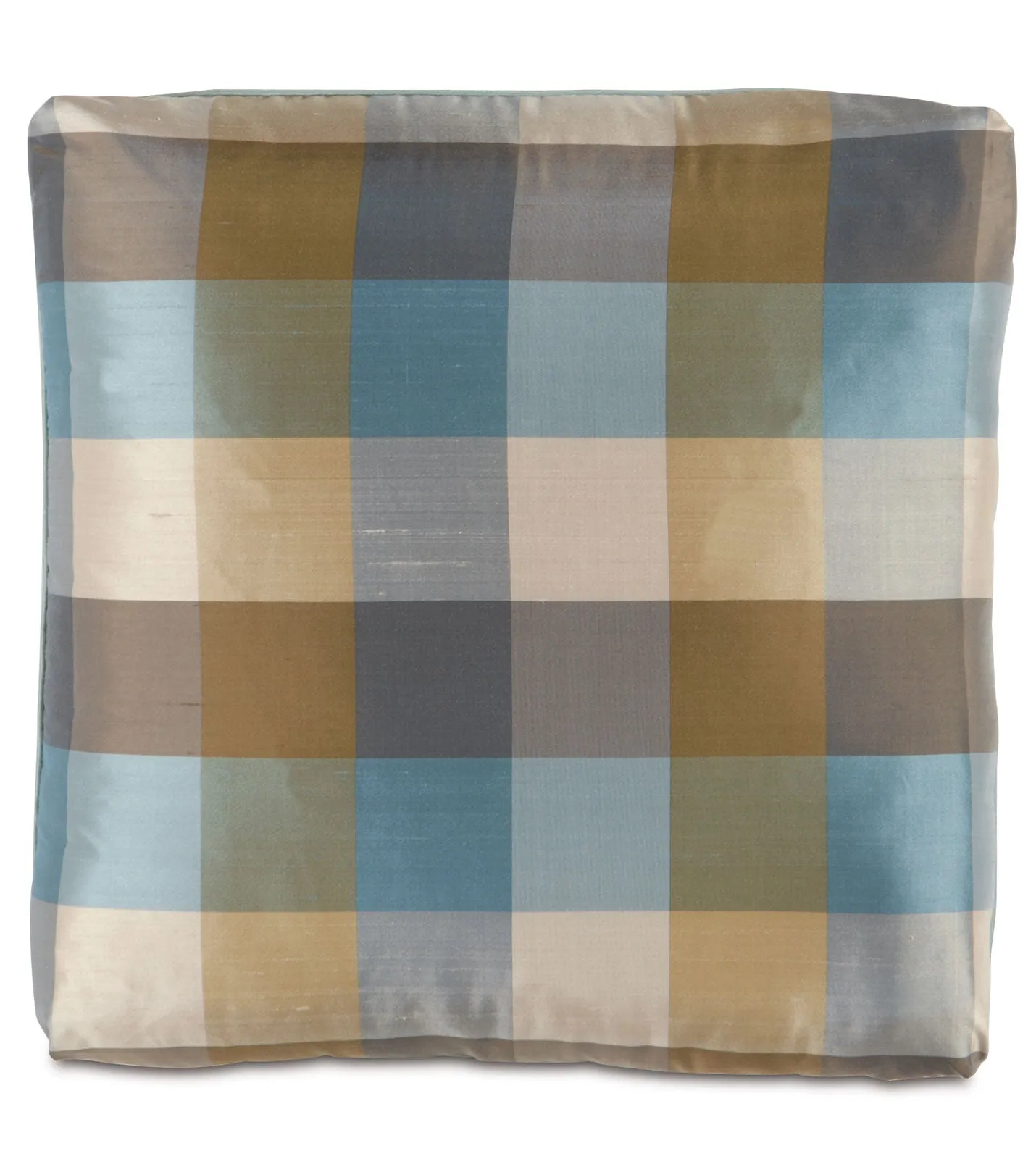 Beckford Silk Plaid Throw Pillow Cover 22x22