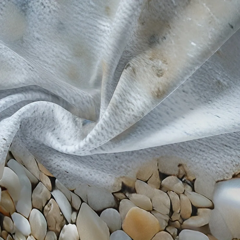 Bedding Sheet:  3pcs Seaside Pebbles