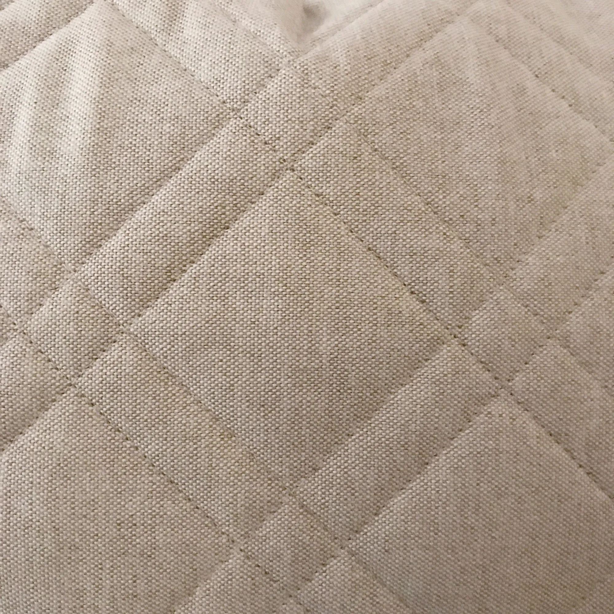 Beige Matelasse Standard Sham 20x25