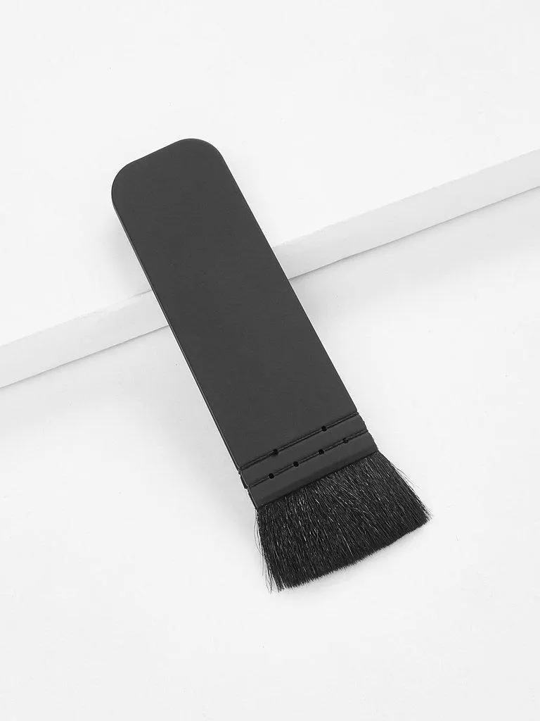 Black Flat Makeup Brushes