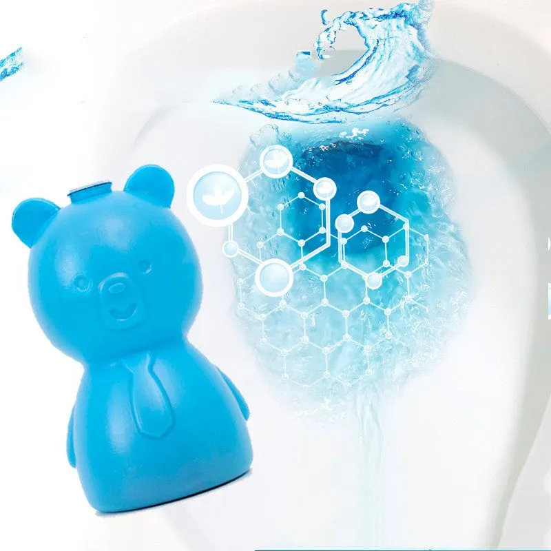 Blue Bubble Toilet Cleaner to clean and remove odor