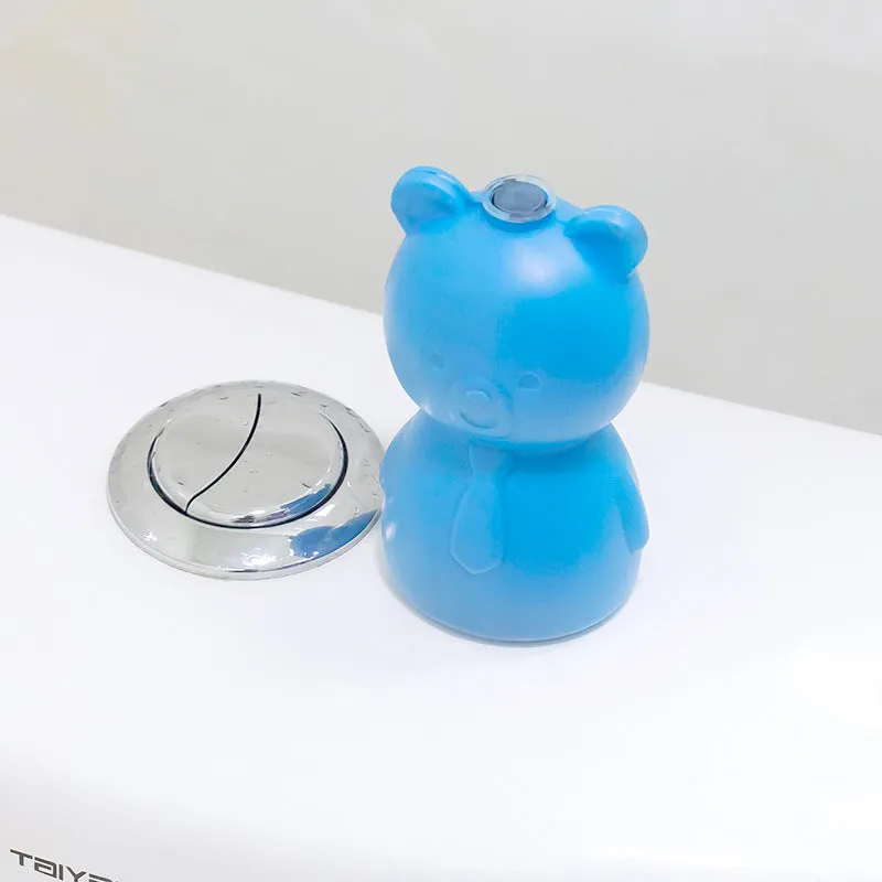 Blue Bubble Toilet Cleaner to clean and remove odor