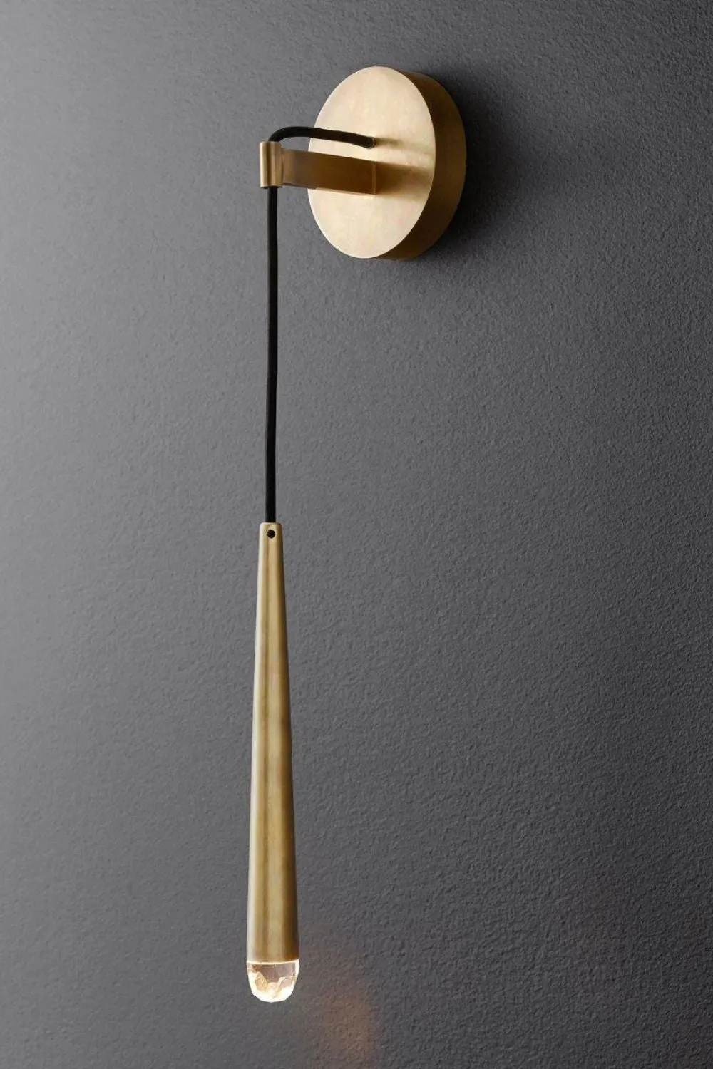 Brass Cone Wall Light - Samu Lighting