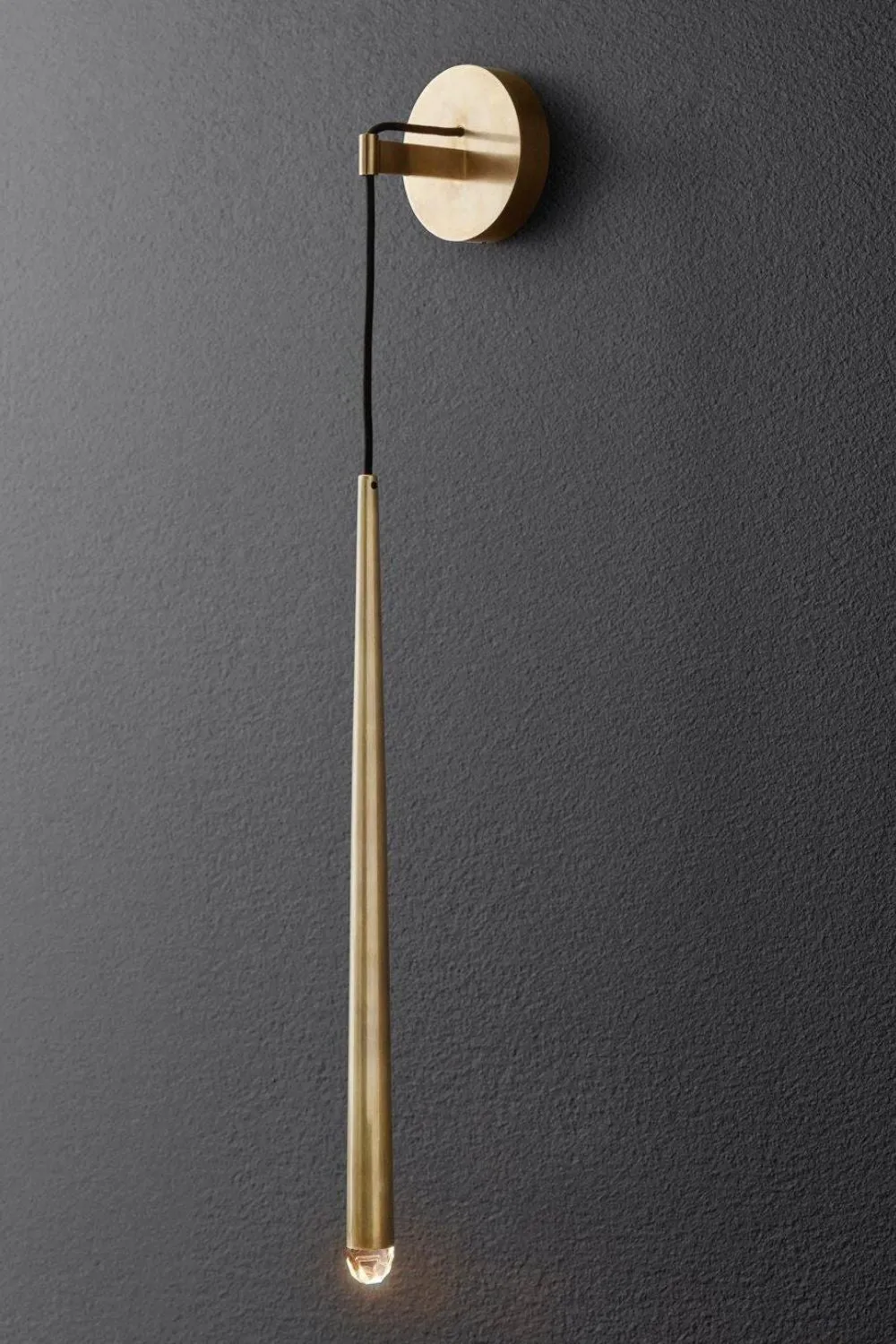 Brass Cone Wall Light - Samu Lighting