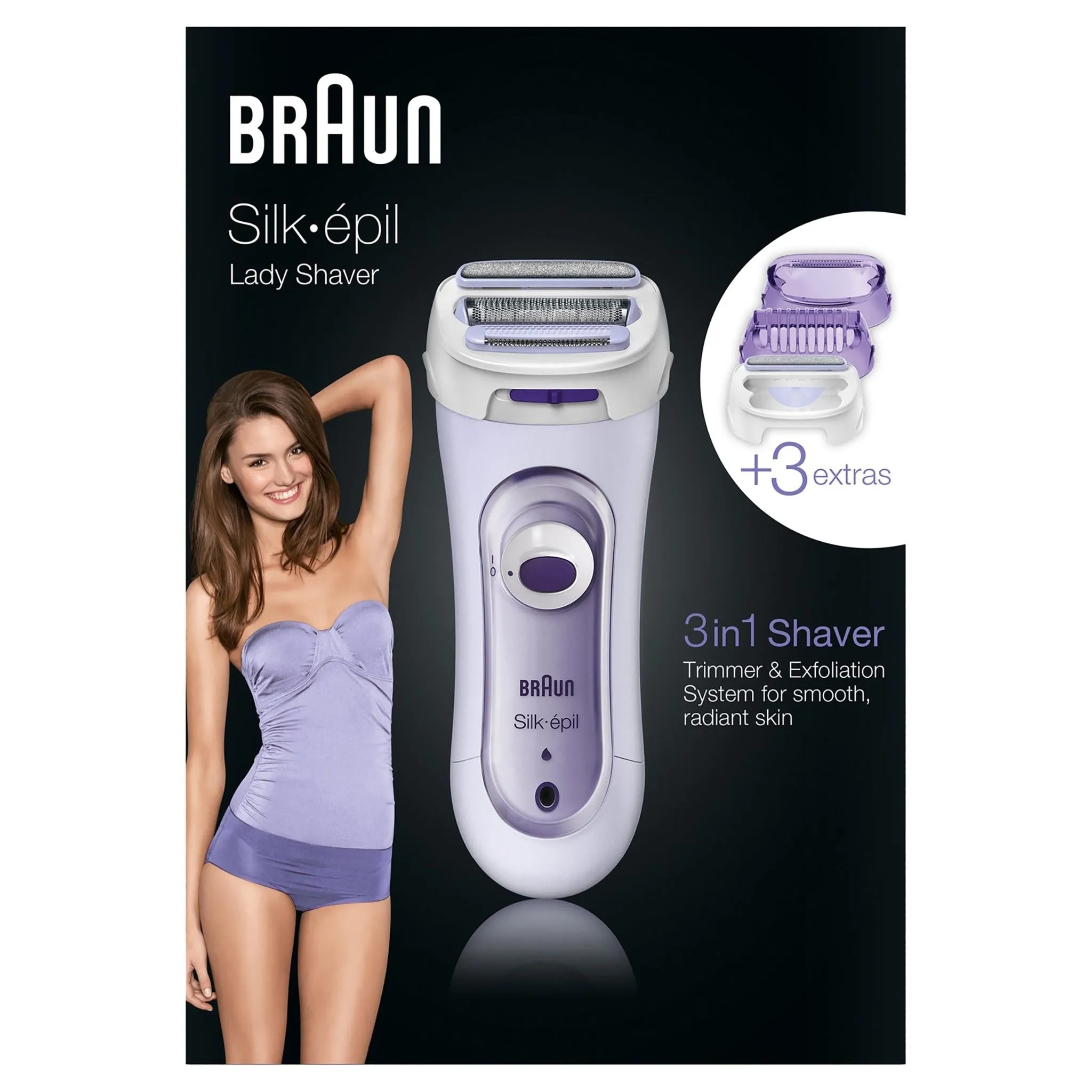 Braun LS5560 Silk-épil Women's 3-in-1 Shaver