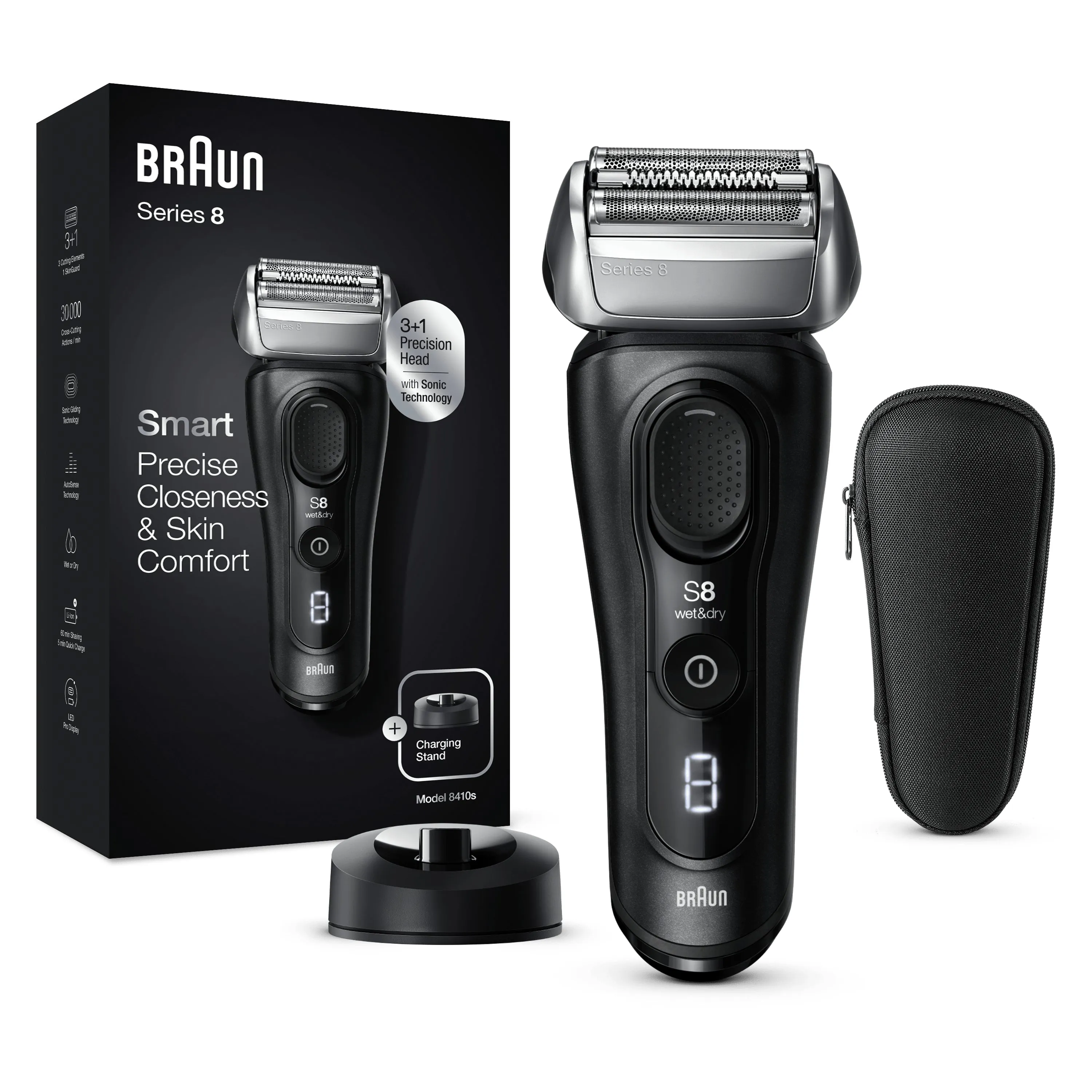 Braun Series 8 81747473 Men's Shaver Foil Shaver Black