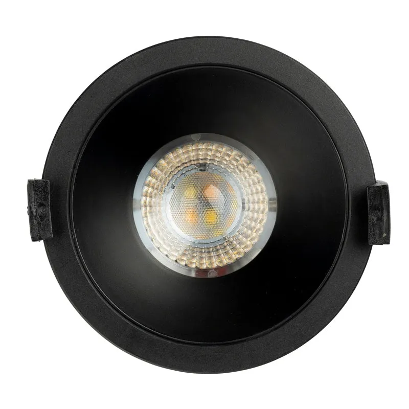 Brilliant Archy LED CCT Recessed Face Downlight - Black