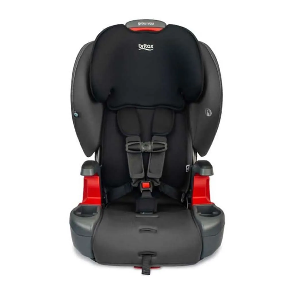 Britax Grow With You Harness-To-Booster Car Seat, Mod Black Safewash