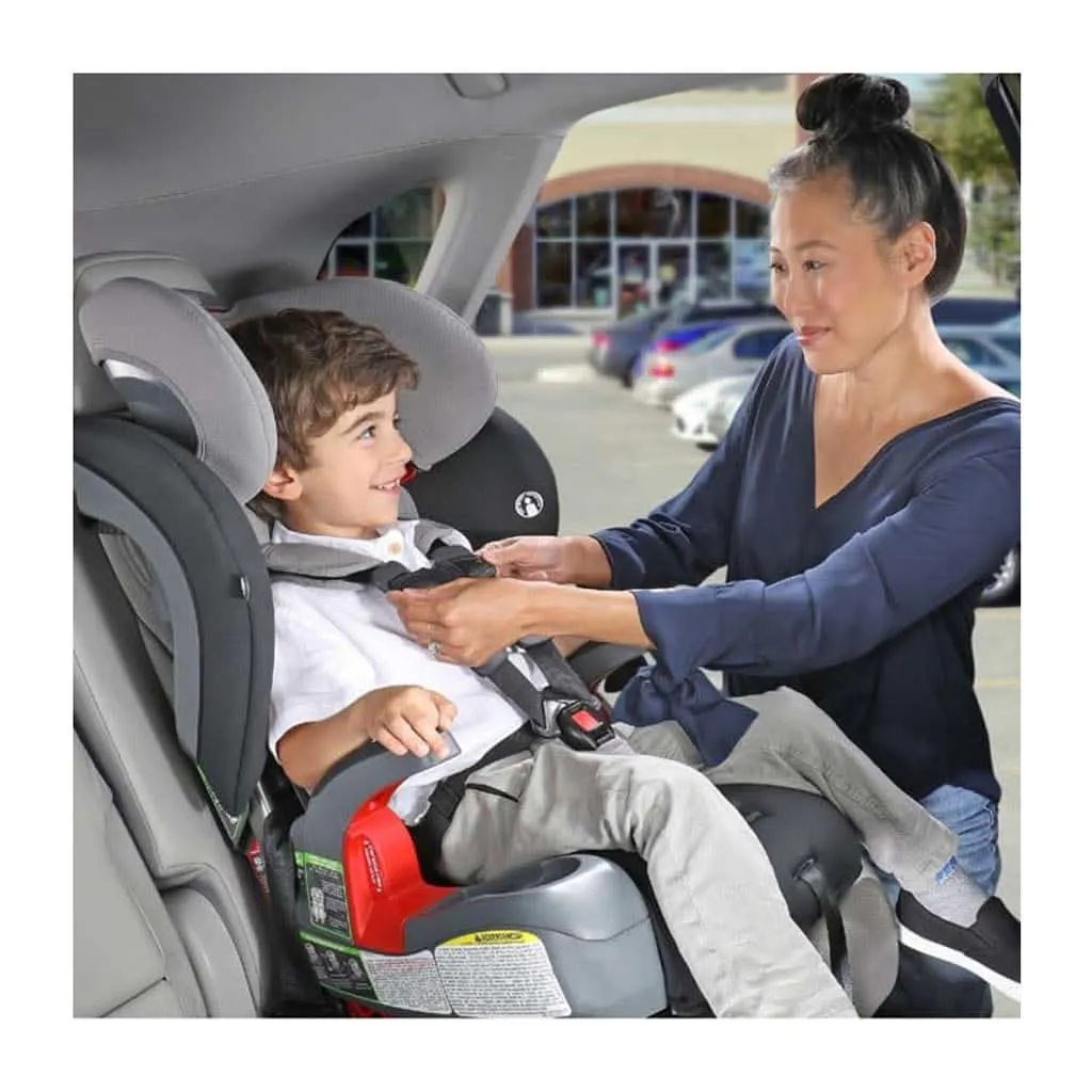 Britax Grow With You Harness-To-Booster Car Seat, Mod Black Safewash