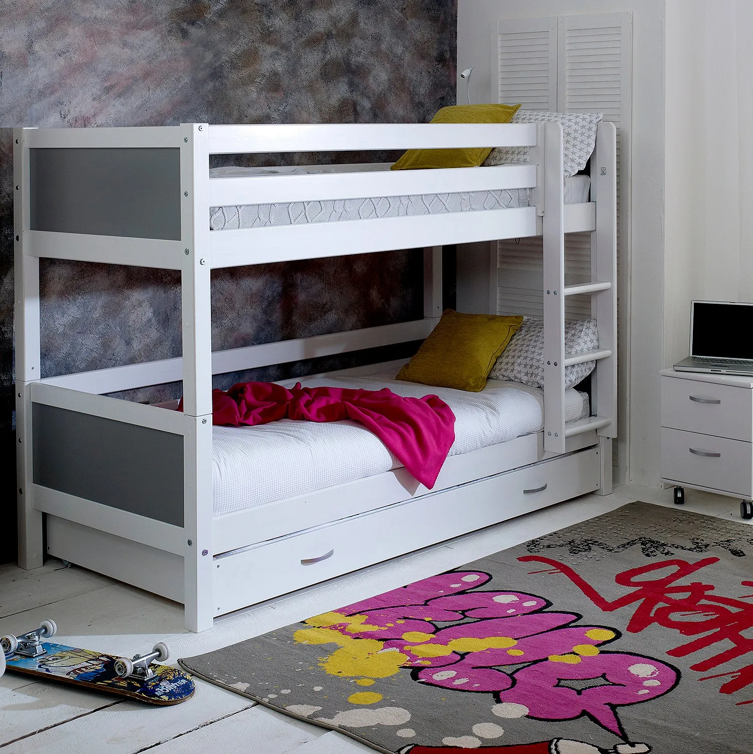 Bunk Bed & Trundle Drawer/Bed - Thuka