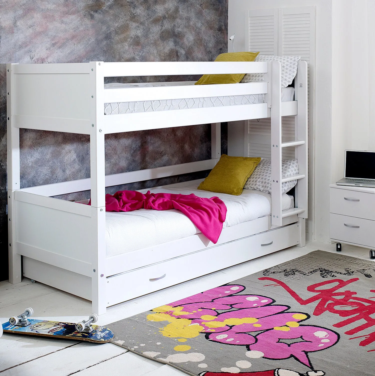 Bunk Bed & Trundle Drawer/Bed - Thuka